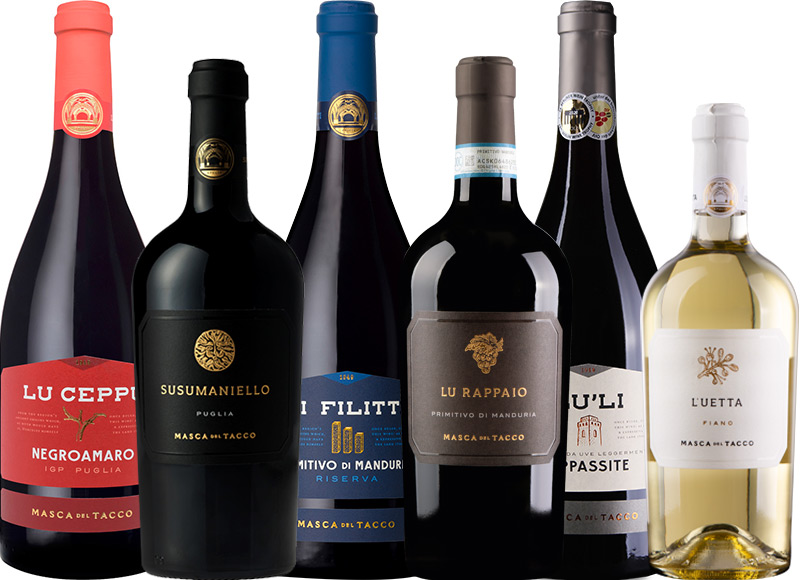 6erTasting Package Masca del Tacco