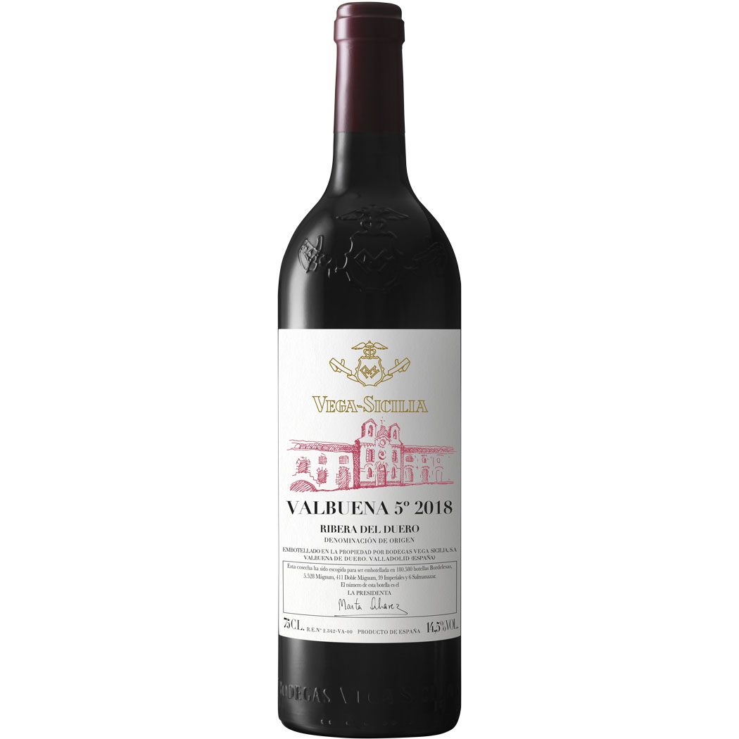 Vega Sicilia Valbuena 5° Ribera del Duero DO 2018