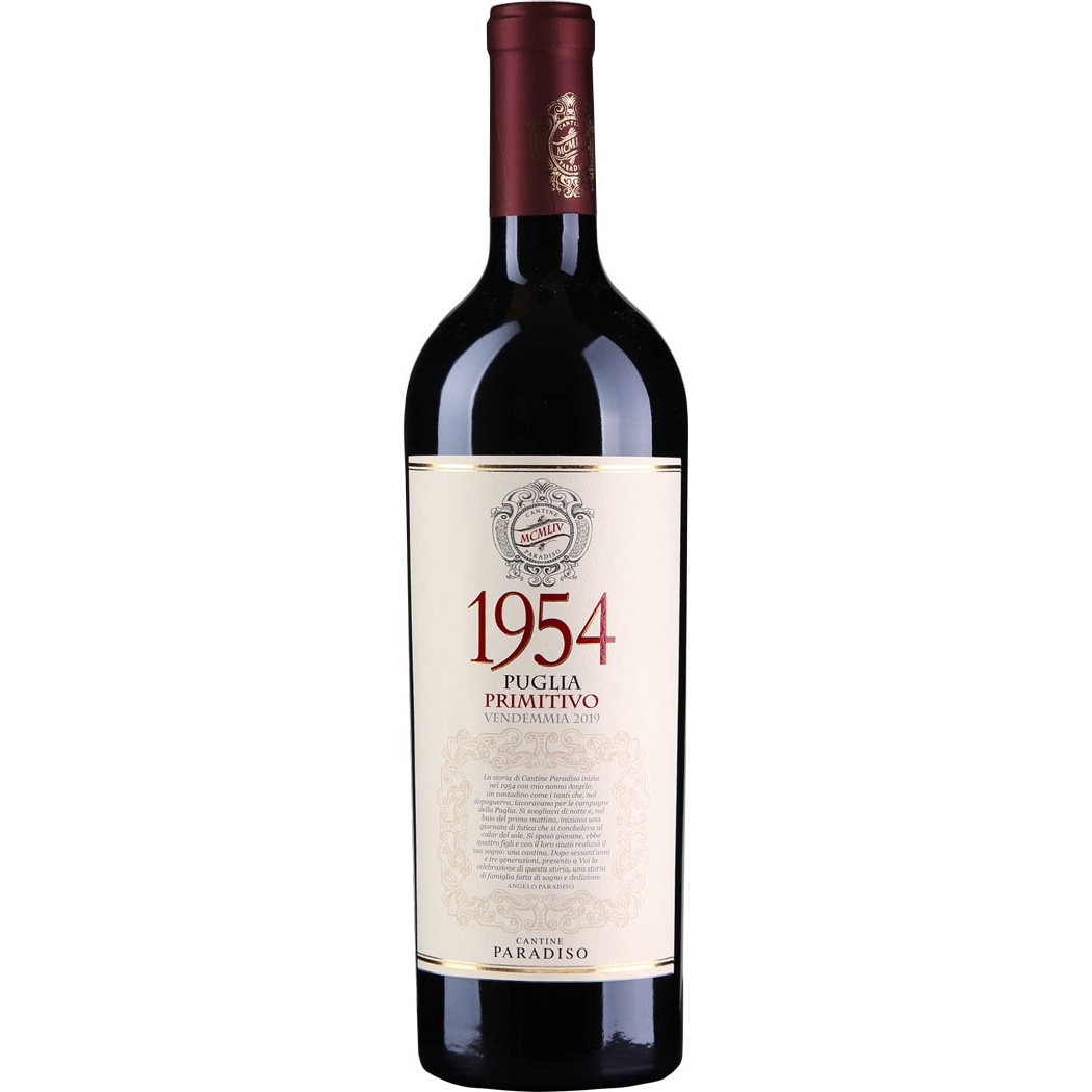 Paradiso 1954 Primitivo IGP Puglia