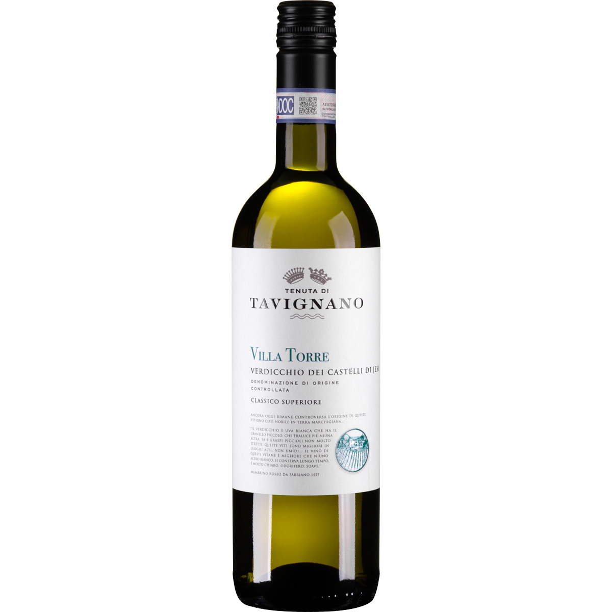 Tavignano Villa Torre Verdicchio dei Castelli di Jesi DOC Classico Superiore Tavignano Villa Torre Verdicchio dei Castelli di Jesi DOC Classico Superiore