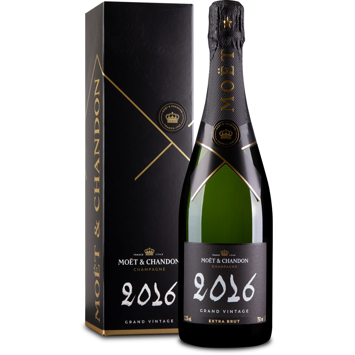 Moët & Chandon Grand Vintage 2016 Extra Brut in Geschenkverpackung