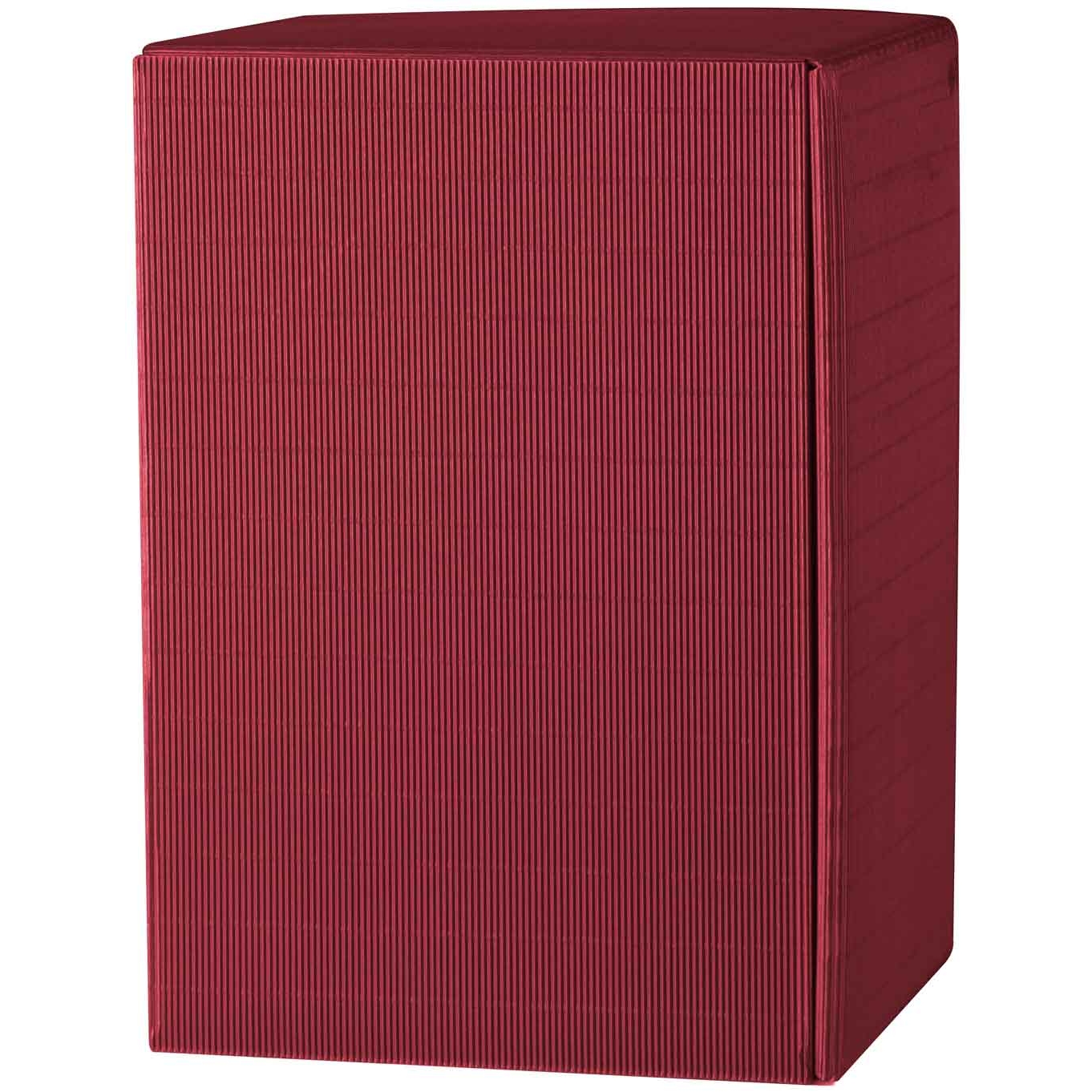 6er Geschenkkarton Welle Bordeaux