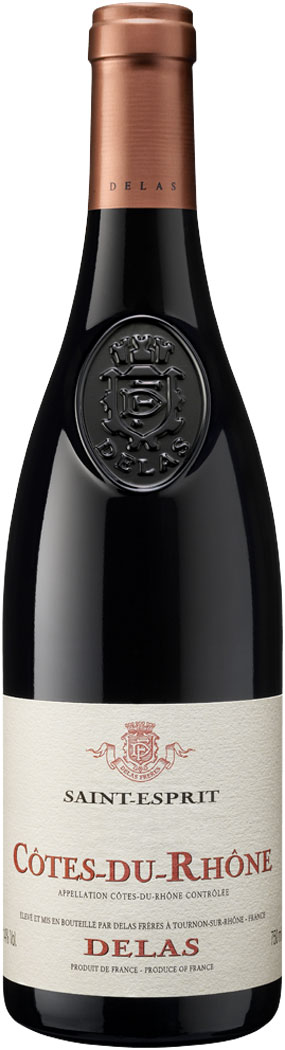 Delas Frères Saint Esprit Côtes du Rhône Rouge AOC