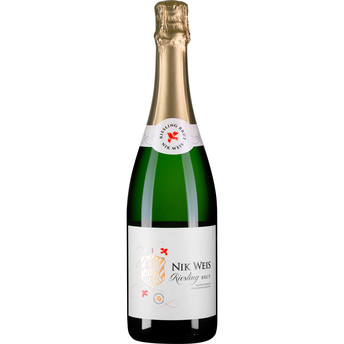 Nik Weis Riesling Sekt Flaschengärung Brut
