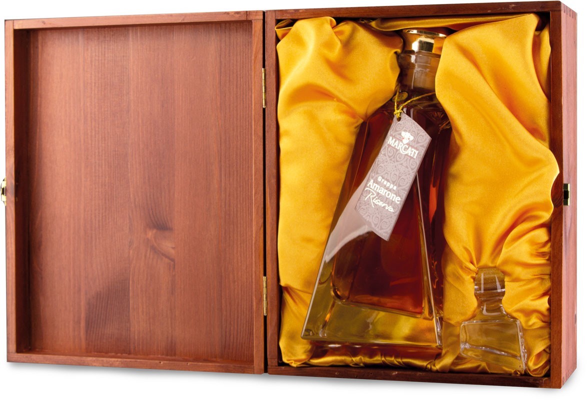 Marcati Grappa Decanter Vetra di Boemia Amarone Riserva