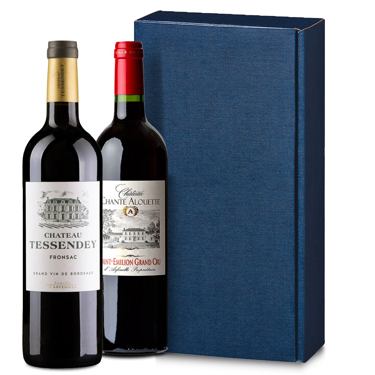 2er Wein-Geschenkbox Bordeaux