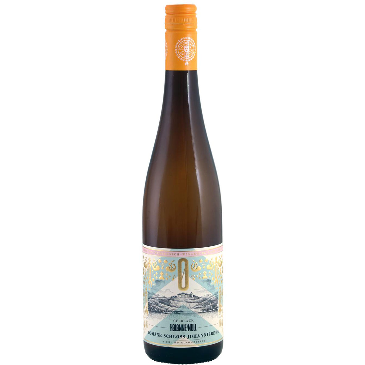 Kolonne Null Johannisberg Riesling Gelblack Alkoholfrei