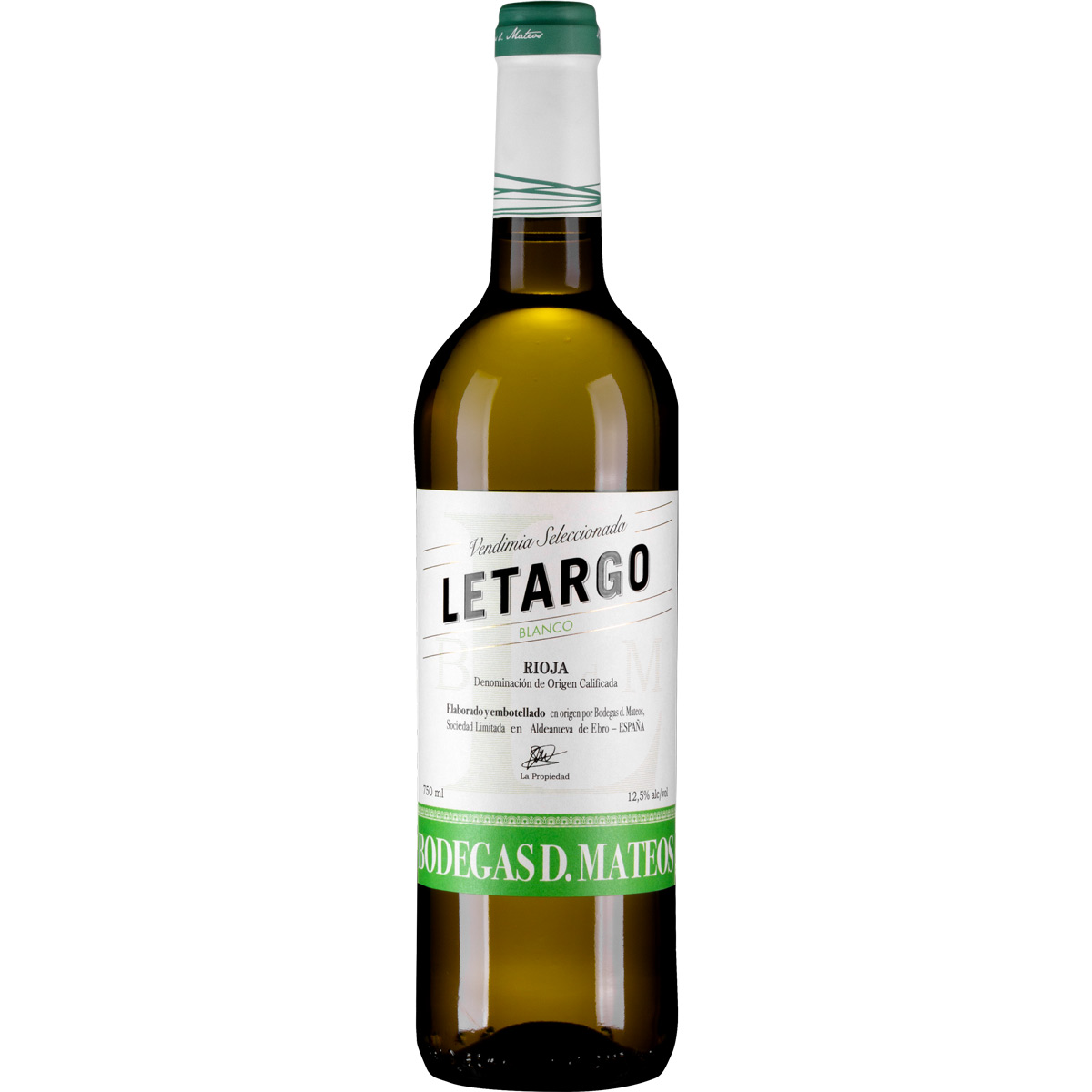 Bodegas D. Mateos Letargo Tempranillo Blanco Rioja DOC