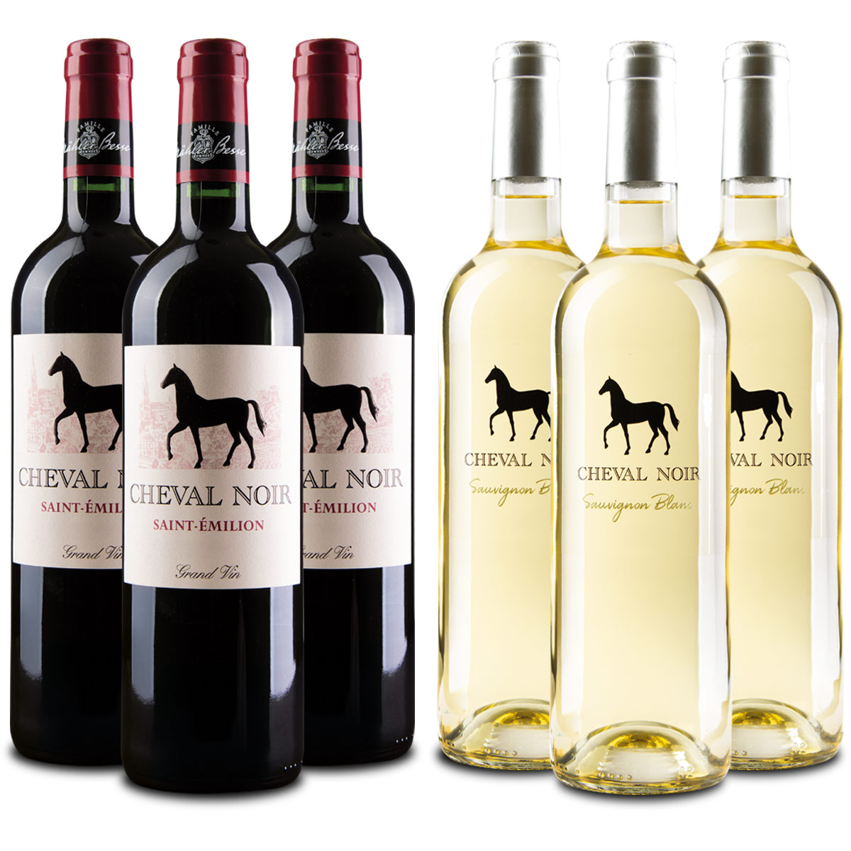 6er Aktionspaket Cheval Noir