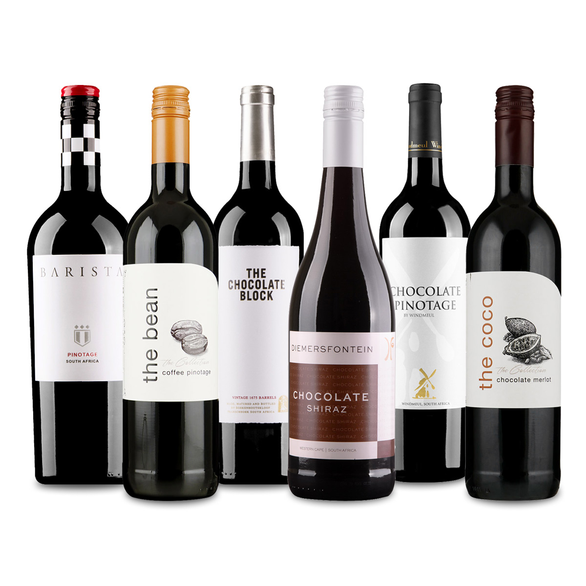 6er Probierpaket Schokolade & Kaffee