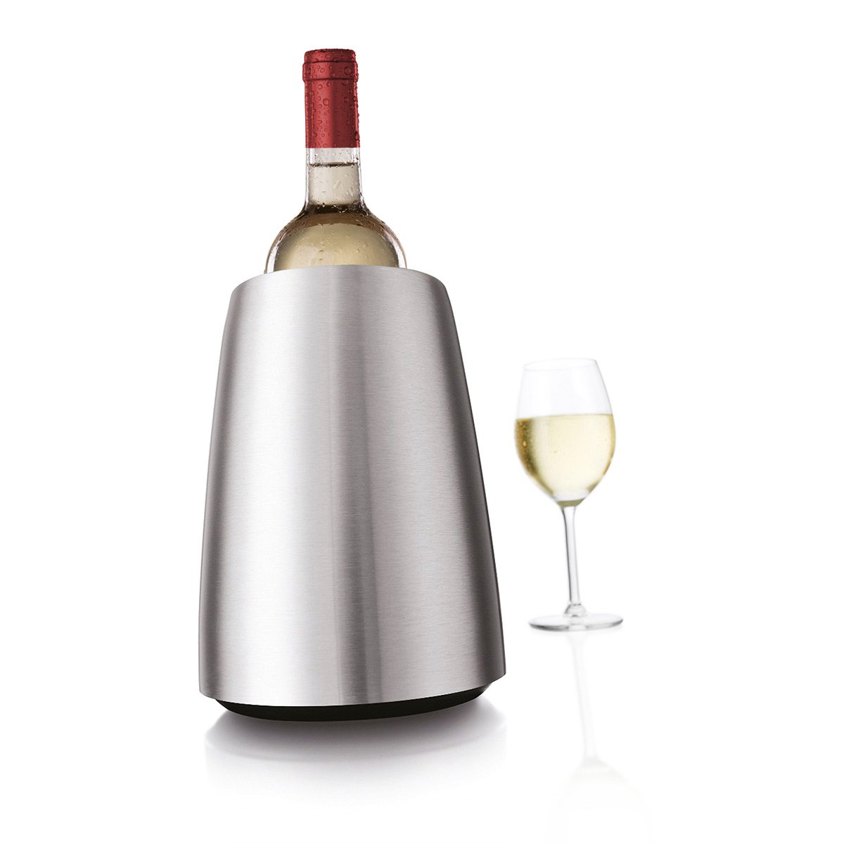 Vacu Vin Aktiv Weinkühler Elegant, Edelstahl