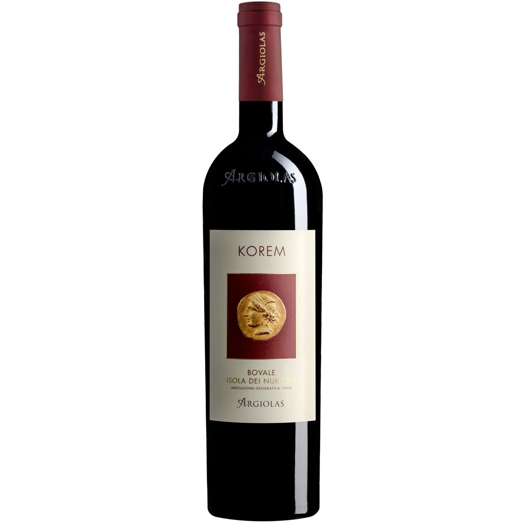 Argiolas Korem Bovale Isola dei Nuraghi Rosso IGT