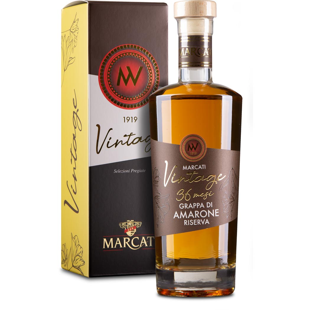 Marcati Grappa Vintage 36 mesi Amarone Riserva
