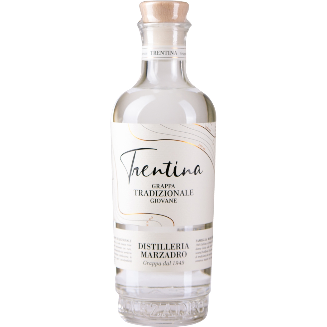 Marzadro Grappa La Trentina Tradizionale Giovane