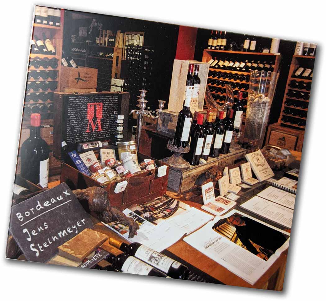 Gift set 2 Bordeaux wines with CD