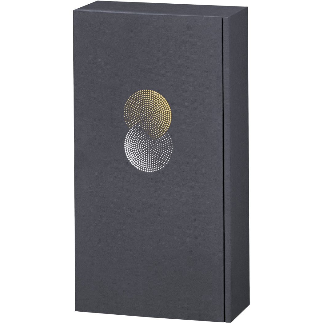 2er Geschenkkarton Lino Infinity Schiefergrau
