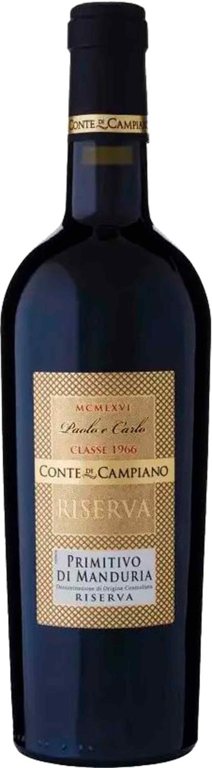 Conte di Campiano Primitivo di Manduria Riserva