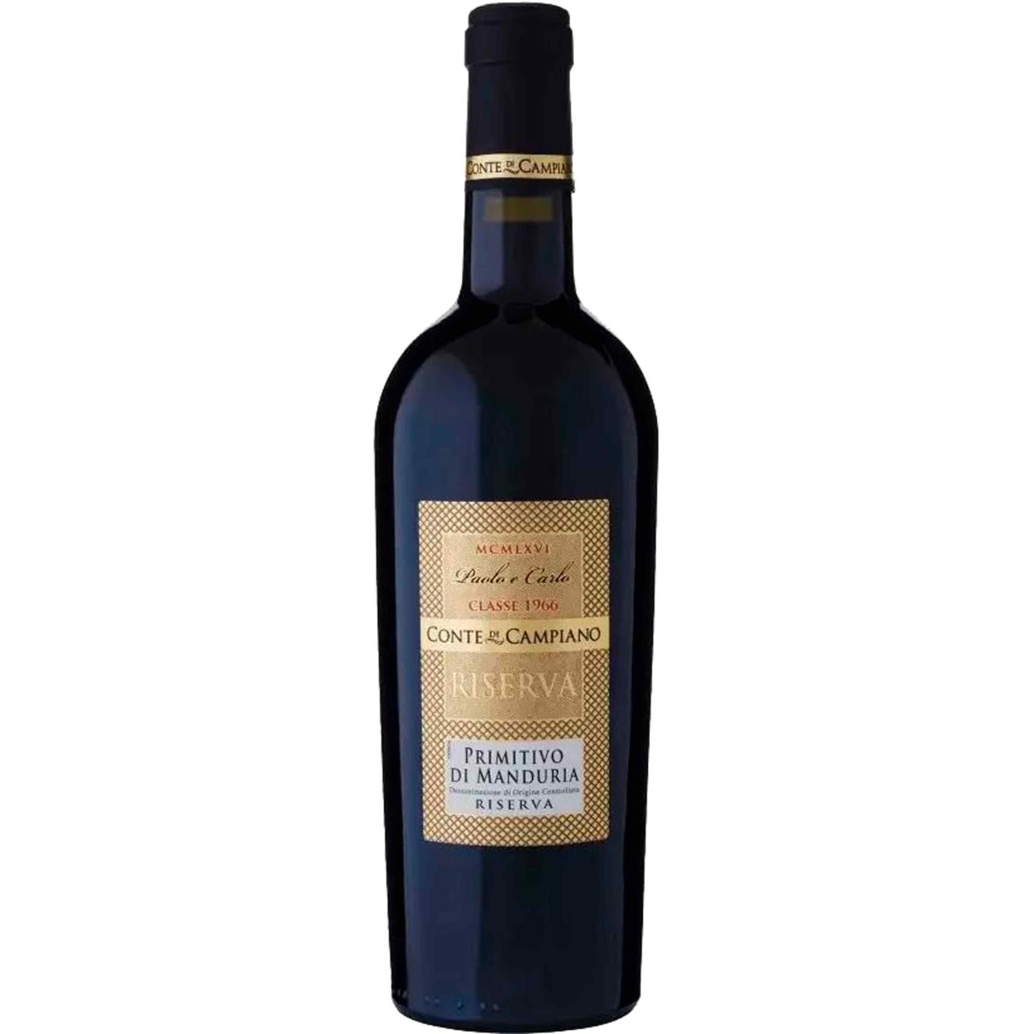 Conte di Campiano Primitivo di Manduria Riserva