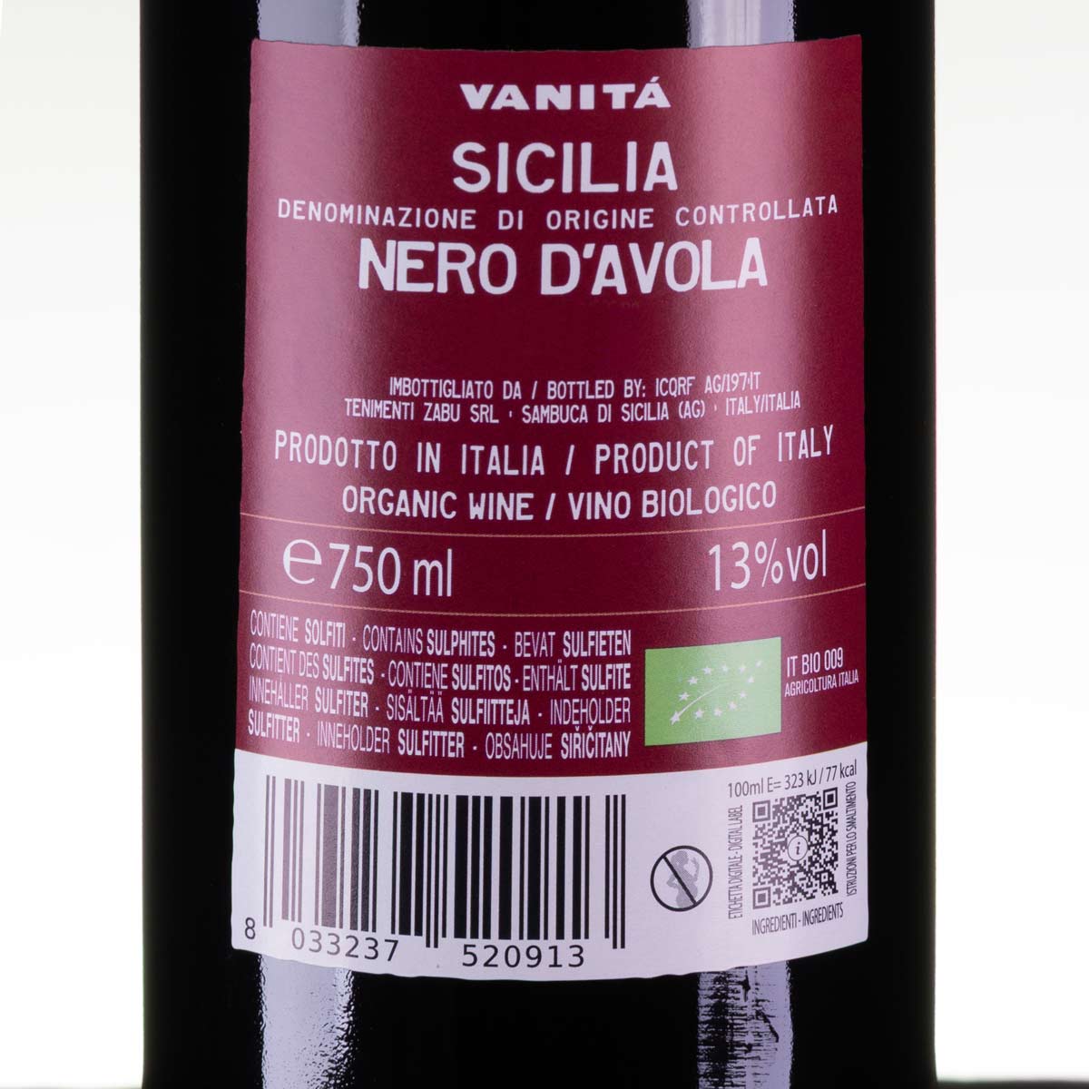 Vanita Nero d'Avola IGT