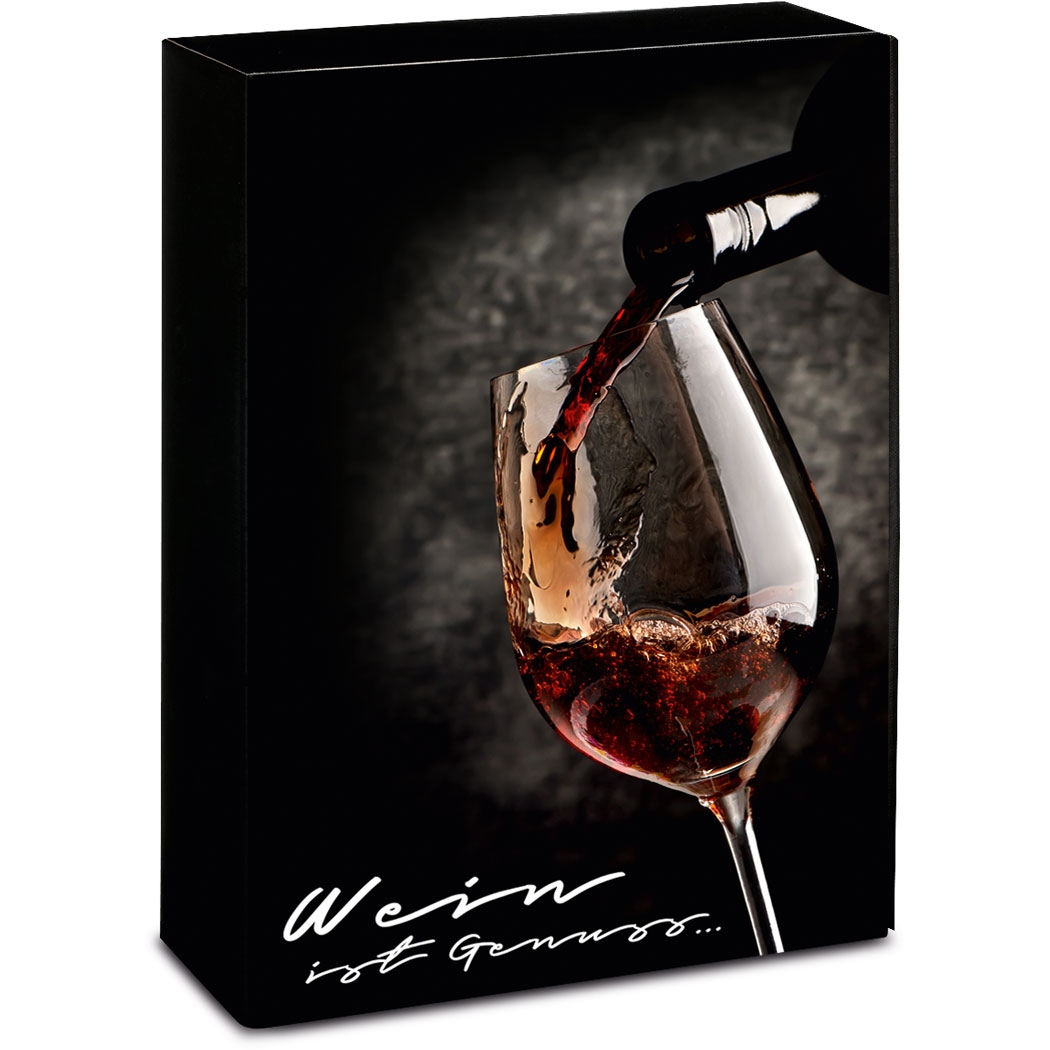 3er Geschenkkarton „Wein ist Genuss...“