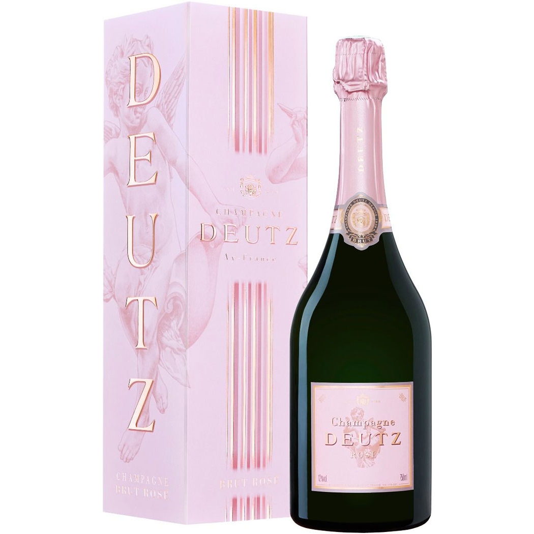 Champagne Deutz Brut Rosé im Geschenkkarton Champagne Deutz Brut Rosé im Geschenkkarton