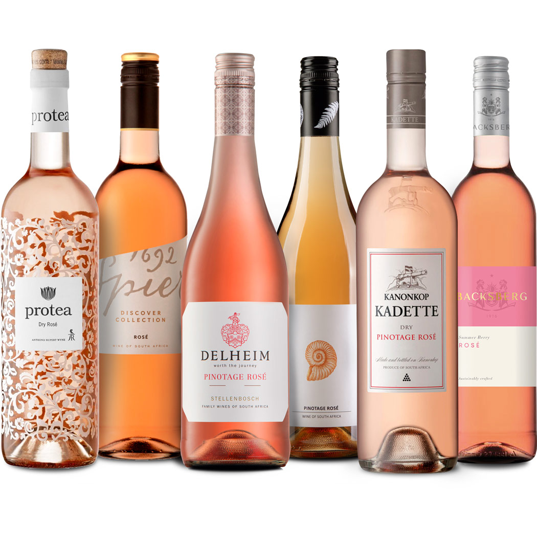 6er Probierpaket Südafrika – ROSÉ