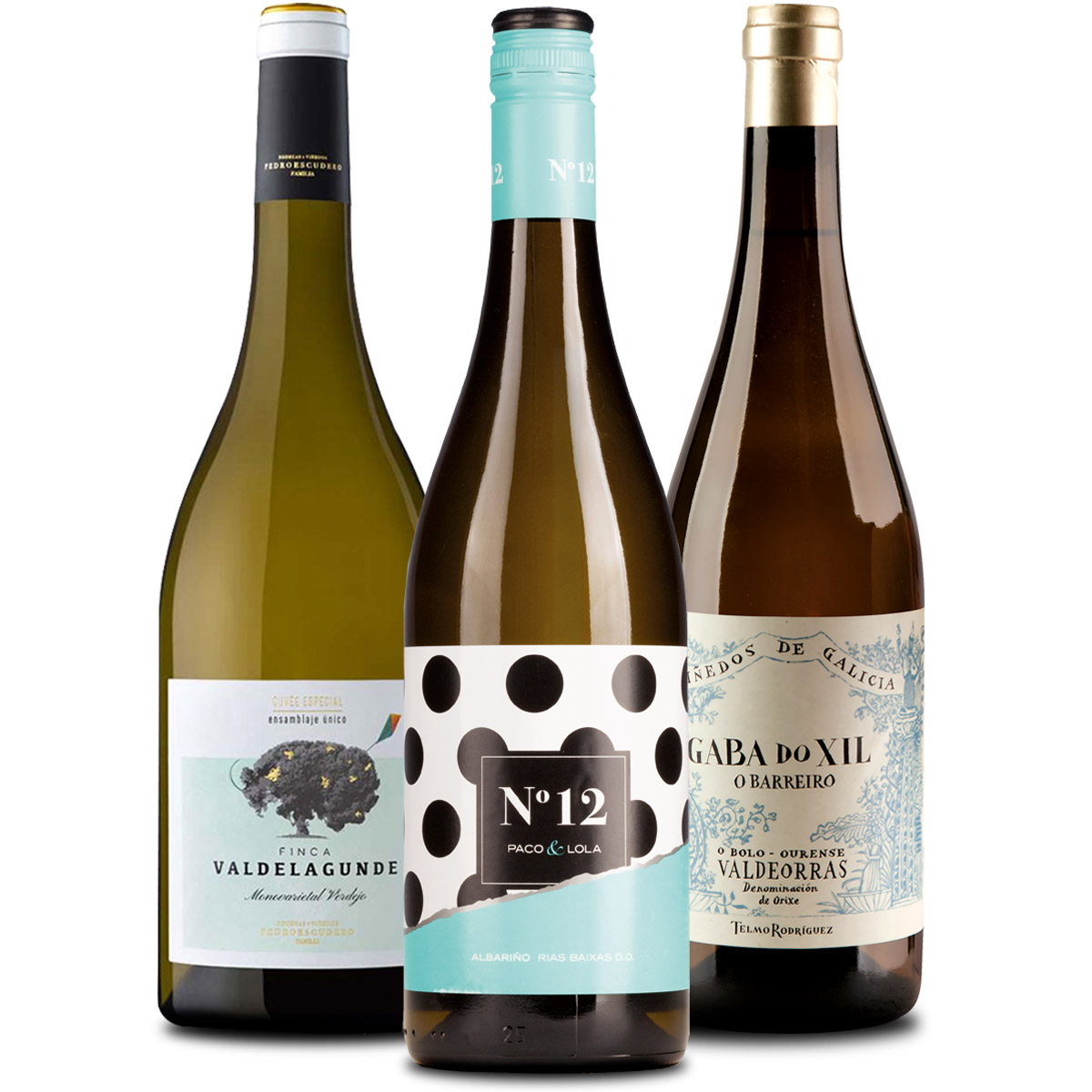 3er Probierpaket spanische Weißweine