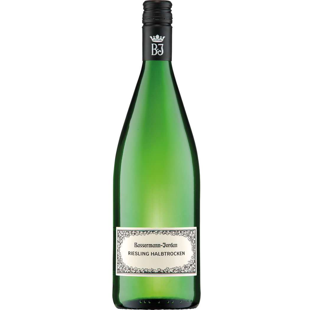 Bassermann-Jordan Riesling 1,0 Liter halbtrocken
