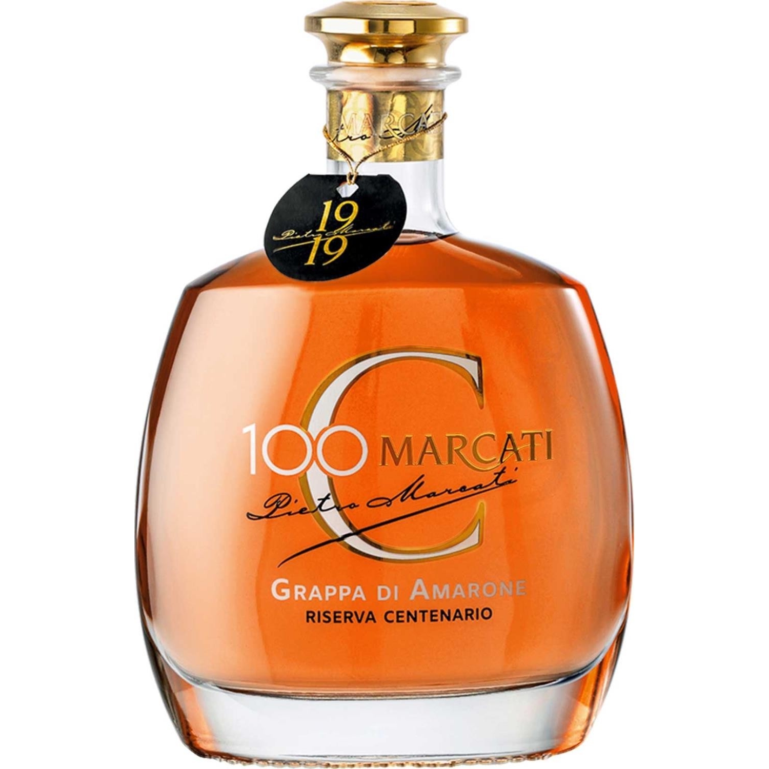 100 Marcati Grappa di Amarone Riserva Centenario in Holzschatulle