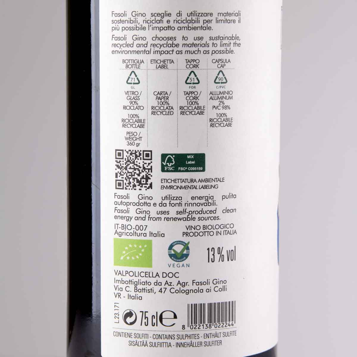 Fasoli Gino Corte del Pozzo Valpolicella DOC
