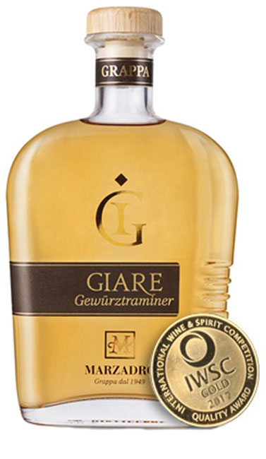 Marzadro Grappa Giare Gewürztraminer