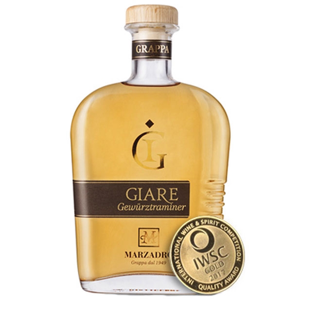 Marzadro Grappa Giare Gewürztraminer