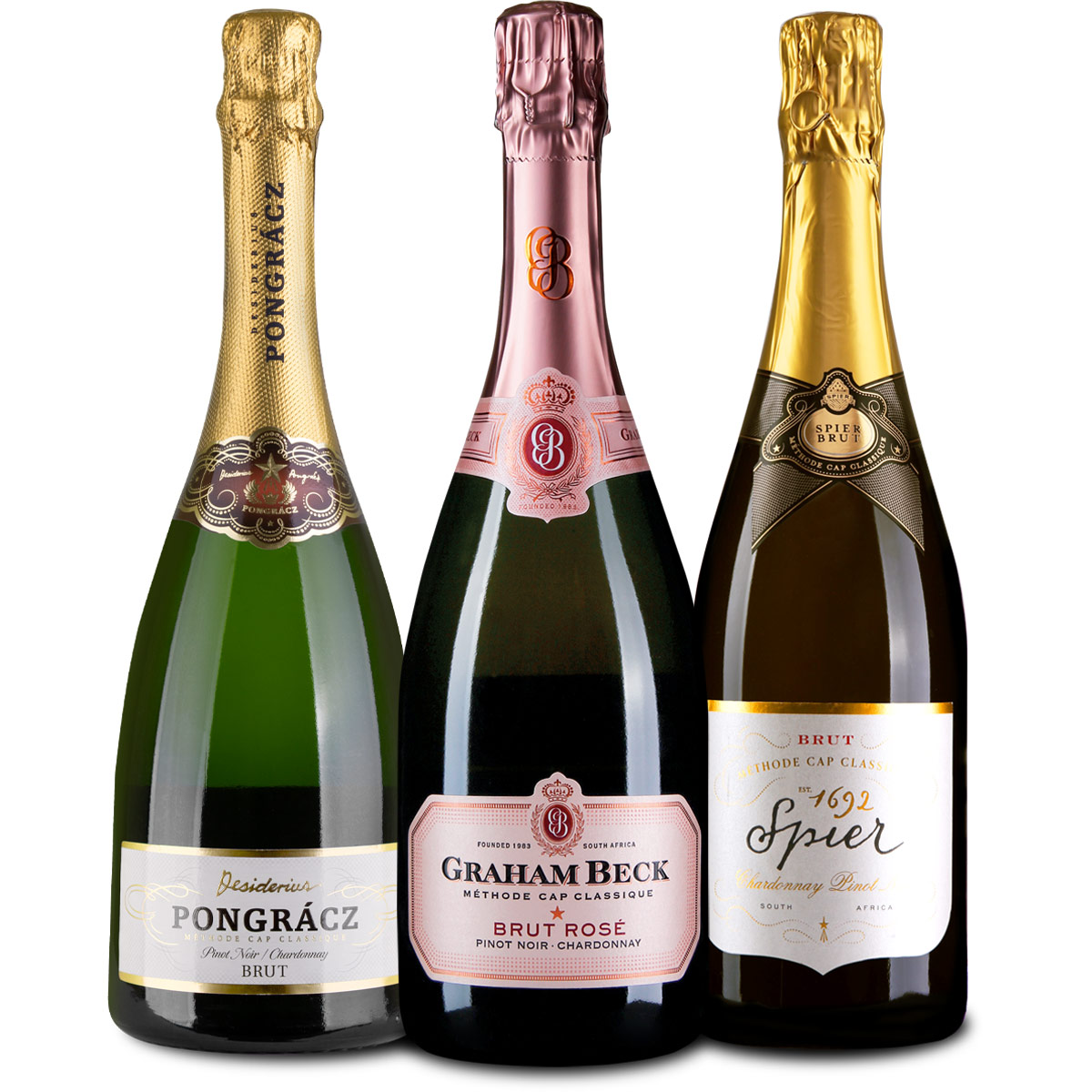 3er Probierpaket Methode Cap Classique (MCC) Brut