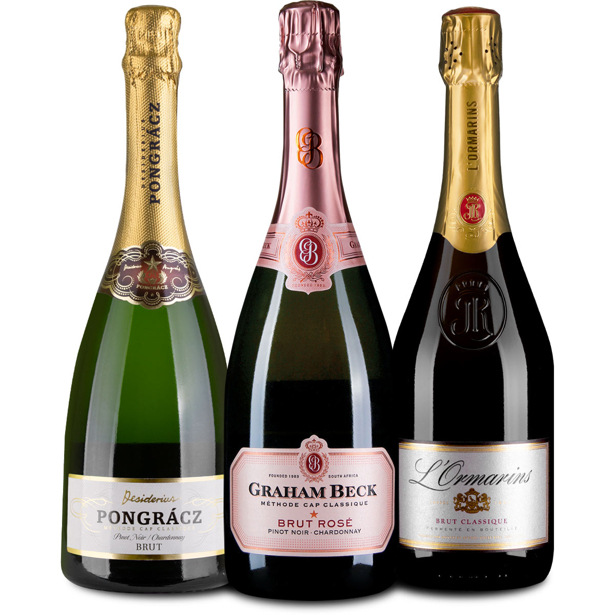 3er Probierpaket Methode Cap Classique (MCC) Brut