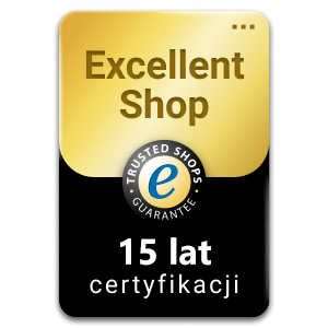 Trusted Shops Excellent Shop - 15 lat