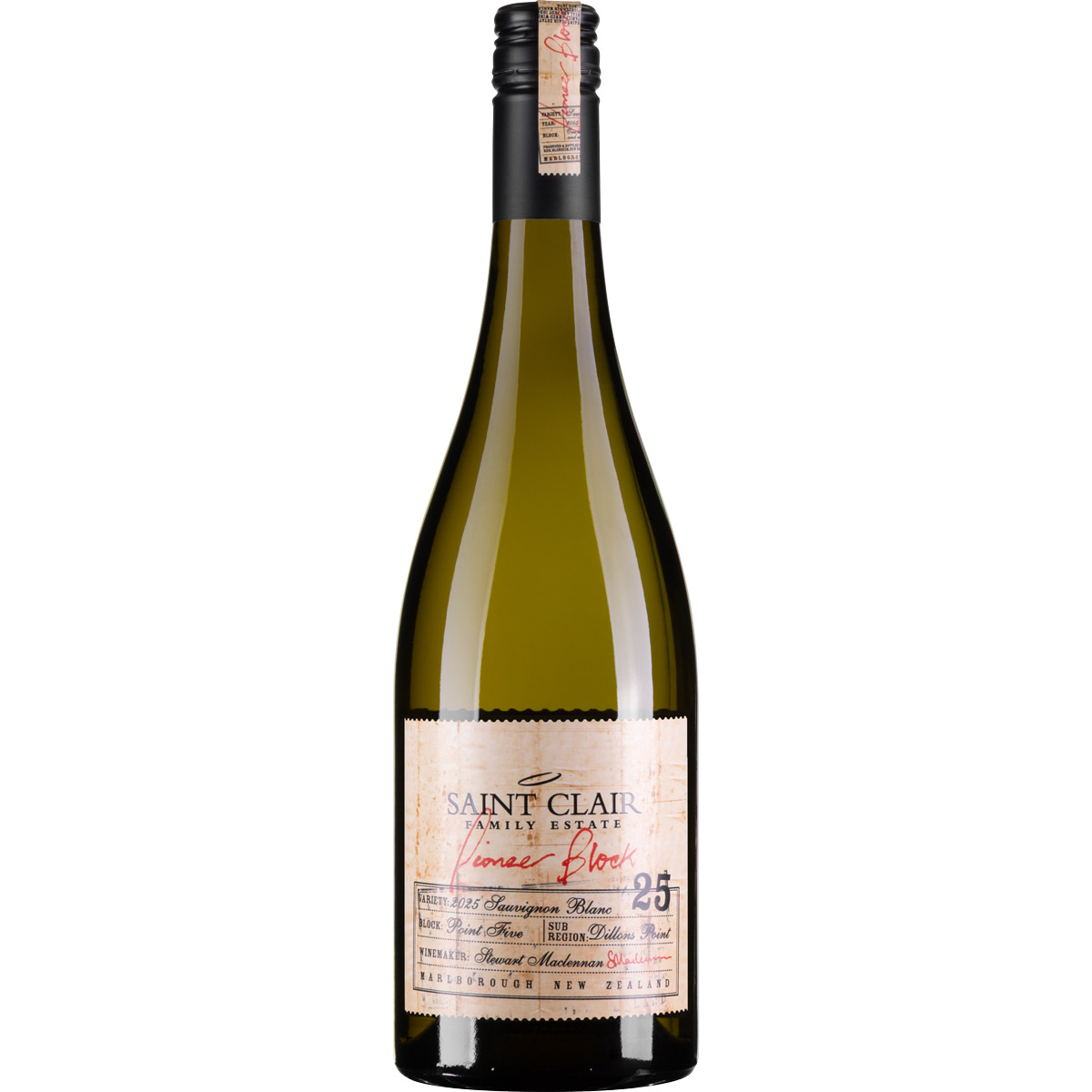 Saint Clair Pioneer Block 25 „“Point Five““ Sauvignon Blanc
