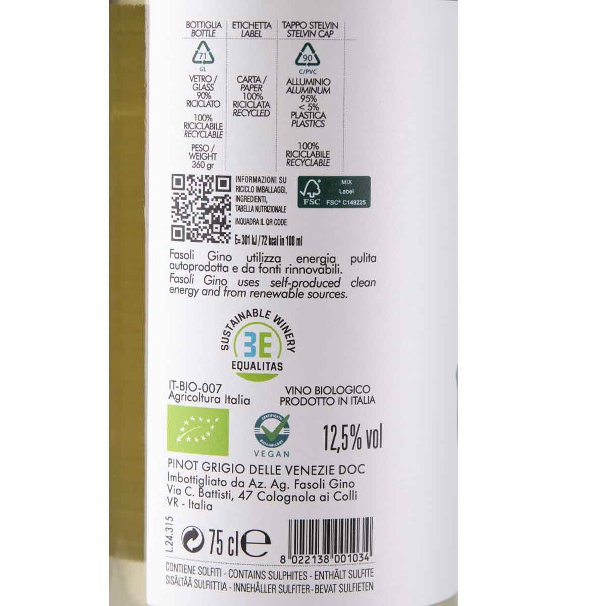 Fasoli Gino Pigio Pinot Grigio delle Venezie DOC