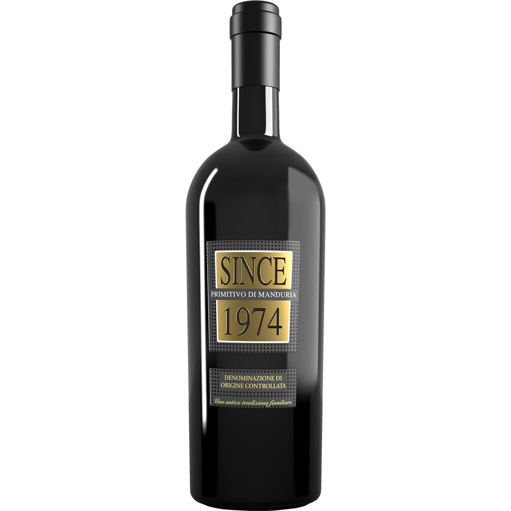Since 1974 Primitivo di Manduria DOP
