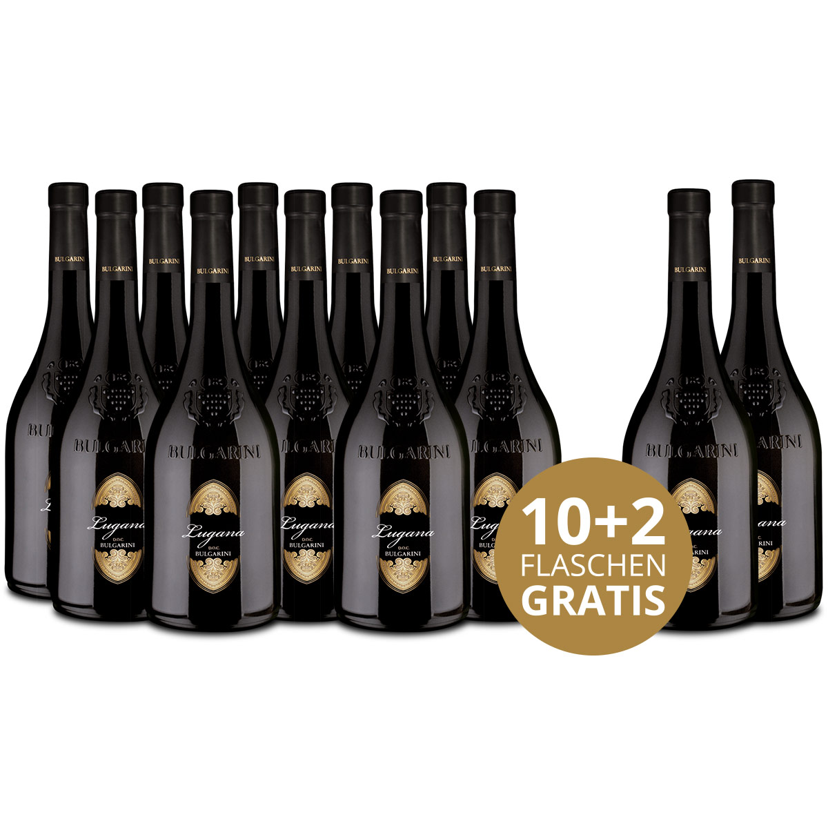 Aktionspaket 12 Fl. Bulgarini Lugana DOC