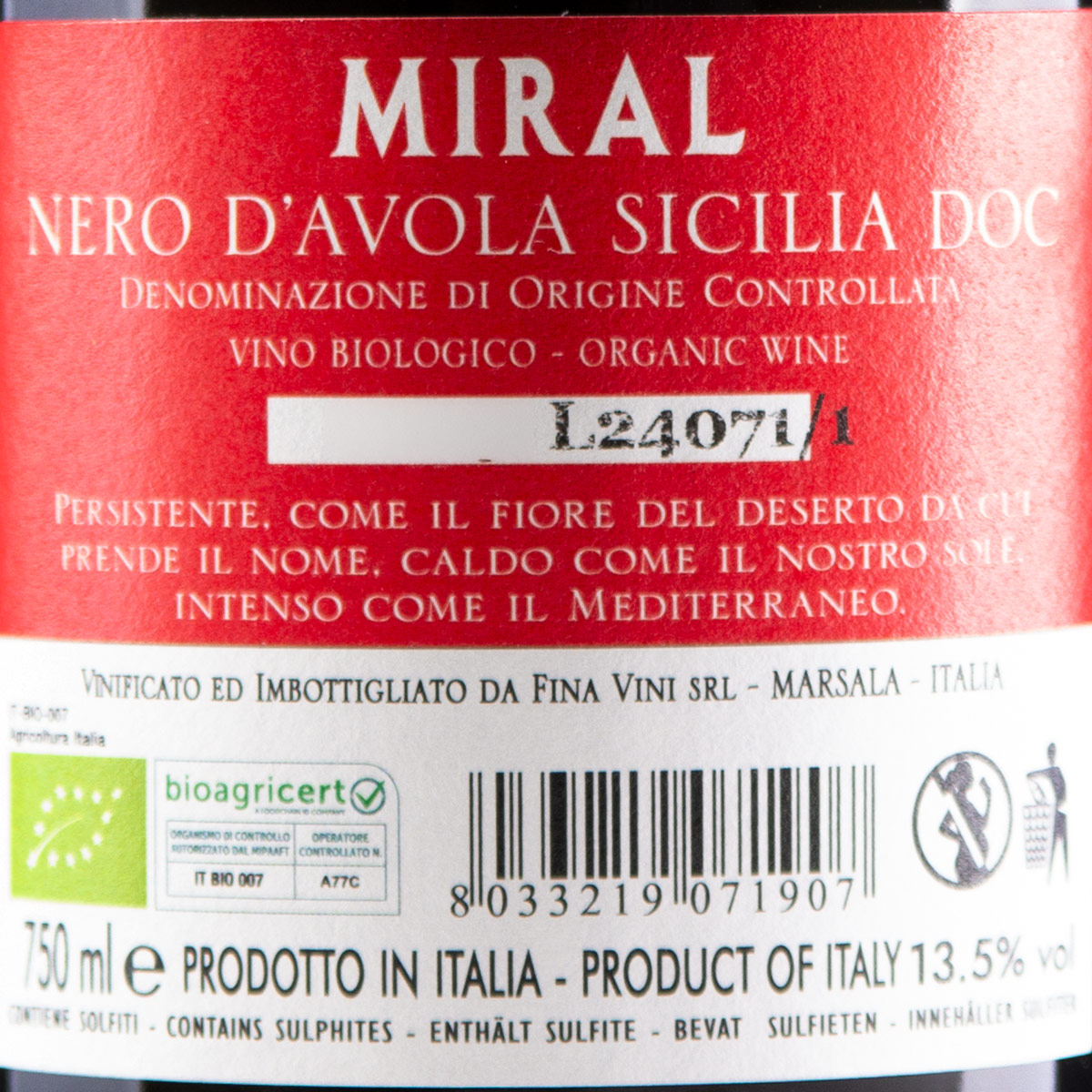 Fina Miral Nero d%27Avola Sicilia DOC