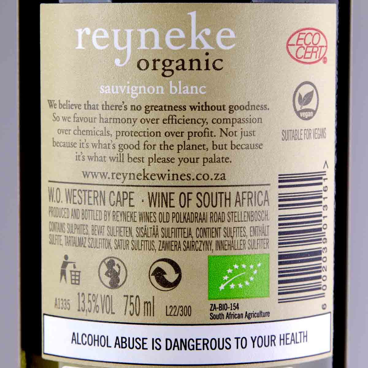 Reyneke Organic Sauvignon Blanc
