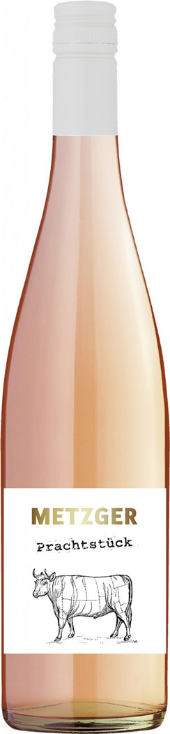 Metzger Prachtstück Blanc de Noir Rosé QbA trocken