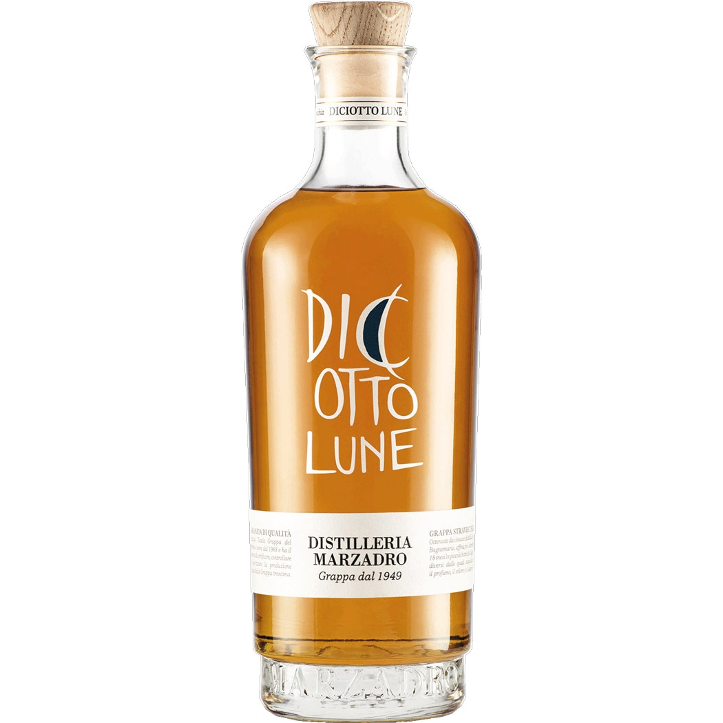 Marzadro Grappa Stravecchia Le Diciotto Lune Marzadro Grappa Stravecchia Le Diciotto Lune