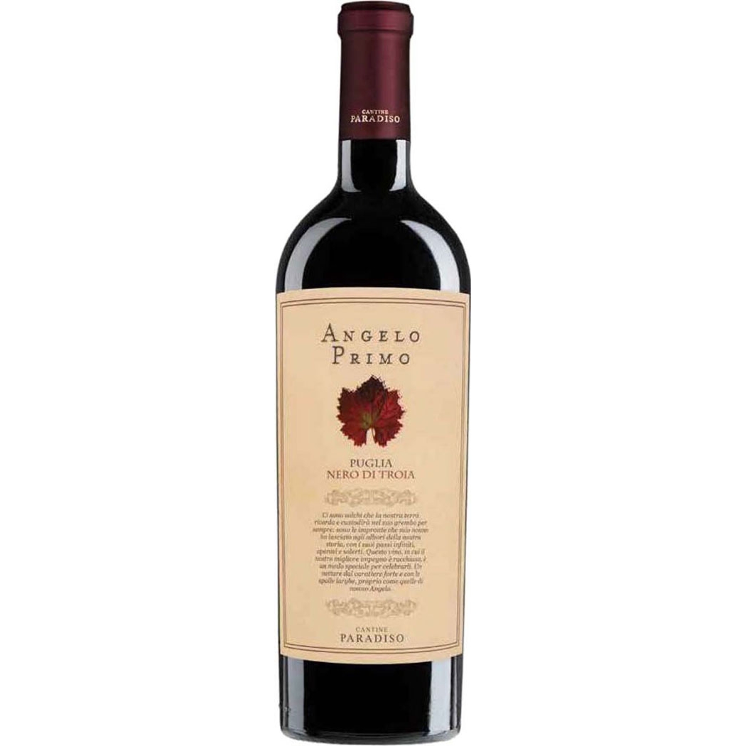 Paradiso Angelo Primo Nero di Troia Puglia IGP Paradiso Angelo Primo Nero di Troia Puglia IGP