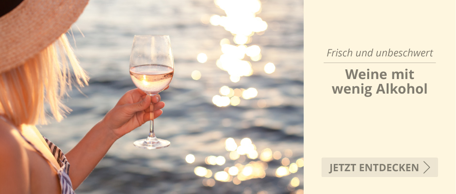 Weine mit wenig Alkohol