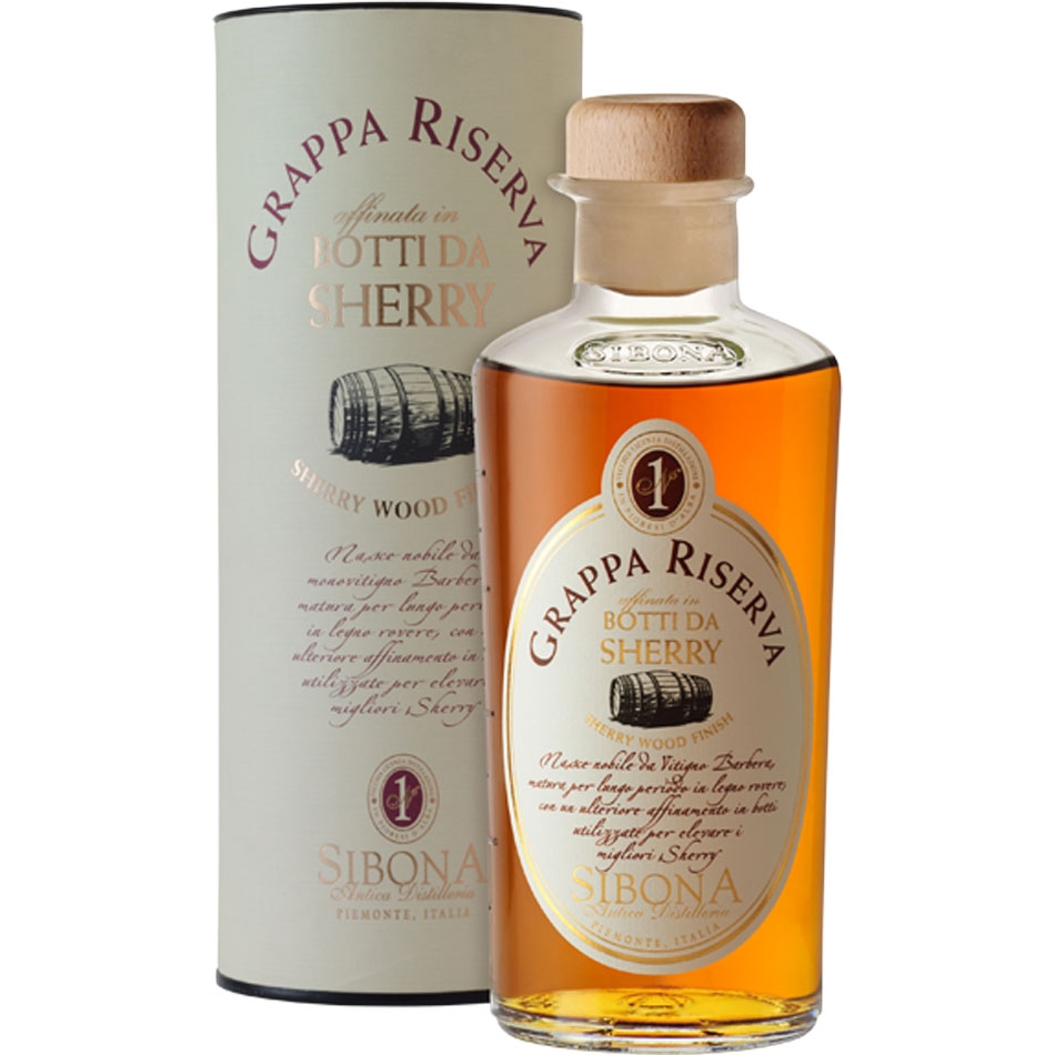 Sibona Grappa Riserva Botti da Sherry 0,5 l