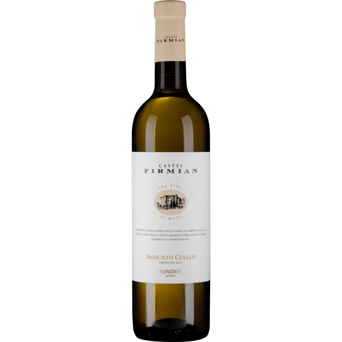 Mezzacorona Castel Firmian Moscato Giallo DOC Mezzacorona Castel Firmian Moscato Giallo DOC
