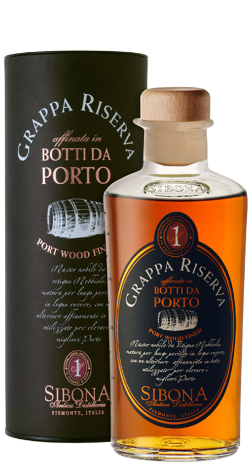 Sibona Grappa Riserva Botti da Porto 0,5 l