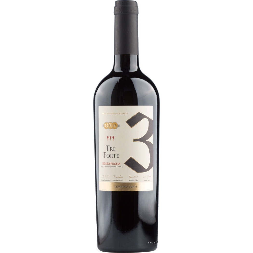 Quattro Conti Tre Forte Rosso Puglia IGT Quattro Conti Tre Forte Rosso Puglia IGT