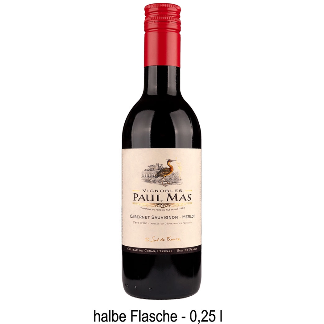 Paul Mas Cabernet / Merlot 0,25 Liter Kleinflasche